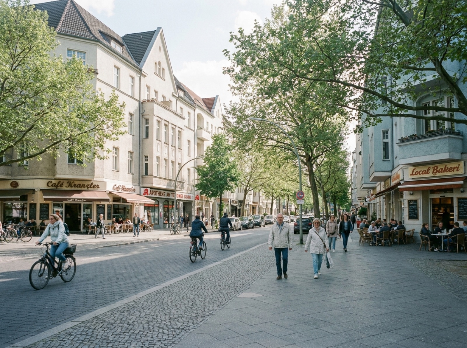Zehlendorf-Mitte Einkaufsstraße